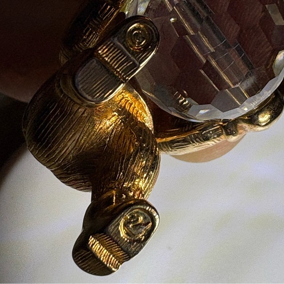 🔥Limited Edition🔥 Swarovski Snowfall Fun Pendant. 1980's Swan Logo - Picture 5 of 5